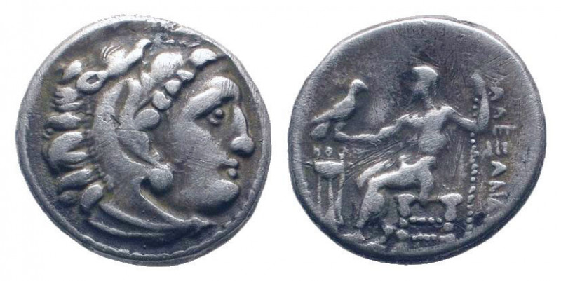 KINGS of MACEDON. Alexander III.The Great.336-323 BC.AR Drachm. Kolophon mint. H...