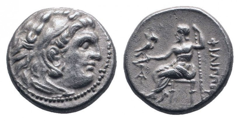 KINGS of MACEDON. Alexander III.The Great.336-323 BC.Magnesia mint. AR Drachm. H...