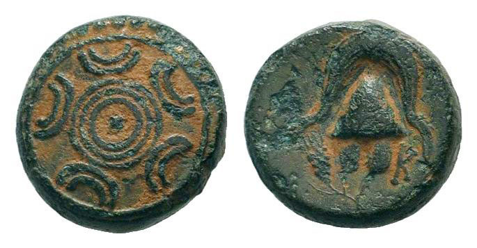 KINGS of MACEDON. Alexander III.The Great.336-323 BC.Uncertain mint.AE Bronze. M...