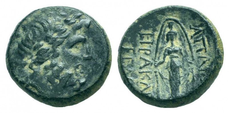 PHRYGIA. Apameia. Circa 133-48 BC. AE Bronze. Laureate head of Zeus right / KEΛA...