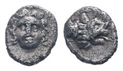 PISIDIA. Selge. Circa 250-190 BC. AR Obol. Facing female head / Lion's head right.SNG France 1955;SNG Aulock 5276.Good very fine.

Weight : 0.4 gr

Di...