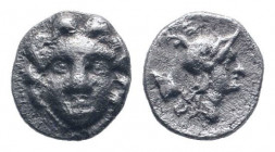 PISIDIA.Selge.Circa 350-300 BC.AR obol. head of Gorgoneion/head of Athena.SNG BN 1929-1934.Very fine.

Weight : 0.9 gr

Diameter : 9 mm