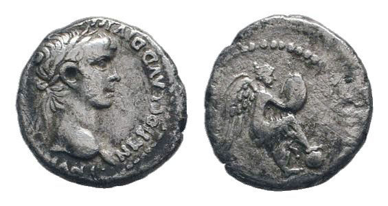 CAPPADOCIA. Caesarea-Eusebia. Nero.54-68 AD.AR Hemidrachm. NERO CLAVD DIVI CLAVD...