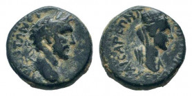 CAPPADOCIA. Caesarea-Eusebeia.Antoninus Pius.138-161 AD.AE Bronze.ΑΥΤ ΑΝΤΩΝƐΙΝΟϹ ϹƐΒΑϹ, laureate head of Antoninus Pius, right / ΚΑΙϹΑΡƐΩΝ Τ ΠΡ ΑΡΓΑΙΩ...