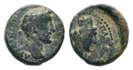 CAPPADOCIA. Caesarea-Eusebeia.Antoninus Pius.138-161 AD.AE Bronze.ΑΥΤ ΑΝΤΩΝƐΙΝΟϹ ϹƐΒΑϹ, laureate head of Antoninus Pius, right / ΚΑΙϹΑΡƐΩΝ Τ ΠΡ ΑΡΓΑΙΩ...