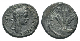 CAPPADOCIA.Caesarea-Eusebeia.Severus Alexander.222-235 AD.AE Bronze.ΑΥ Κ ϹƐΟΥ ΑΛƐΞΑΝΔ / laureate head of Severus Alexander, right / ΜΗΤΡΟ ΚΑΙϹΑΡΙ ƐΤ Η...