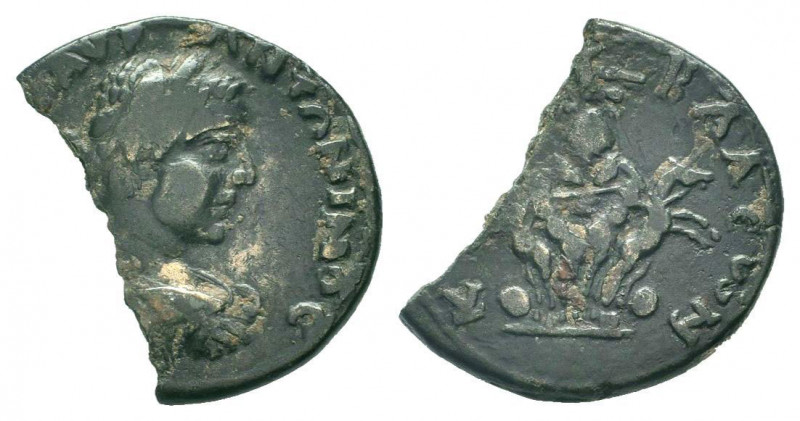 CILICIA. Hierapolis Castabala. Elagabalus.218-222 AD.AE Bronze.ΑVΤ Κ Μ ΑVΡ ΑΝΤΩΝ...