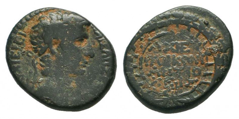 SYRIA. Seleucis and Pieria. Antioch. Augustus. 27 BC-14 AD. AE Bronze.KAIΣAPI ΣE...