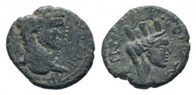 MESOPOTAMIA. Edessa. Caracalla AD 198-217.AE Bronze. Laureate head right / Turreted head of Tyche right. SNG Copenhagen 184; BMC 38.Very fine.


Weigh...