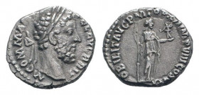 COMMODUS.177-192 AD.Rome mint.AR Denarius. M COMM ANT P FEL AVG BRIT, Head of Commodus, laureate, right / NOBILIT AVG P M TR P XII IMP VIII COS V P P,...