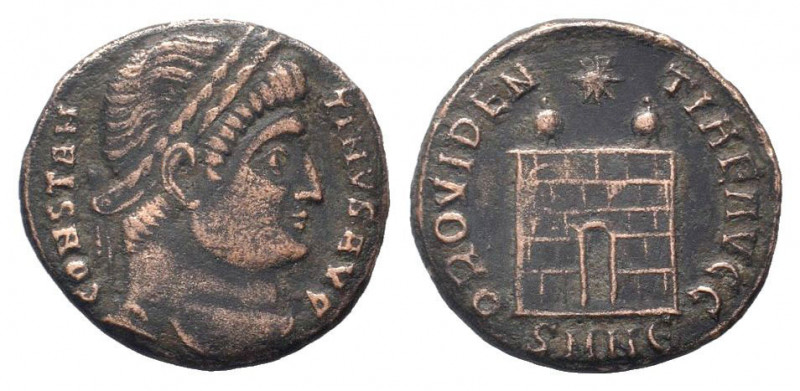 CONSTANTINE I.330-354 AD.Nicomedia mint.AE Follis.CONSTAN TINVS AVG, diademed he...