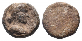 ROMAN SEAL.Circa 4 th Century AD.PB Seal.Famele right / Blanc.Very fine.

Weight : 14.8 gr

Diameter : 21 mm