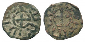 CILICIAN ARMENIA.Rupen I.1080-1095 AD. AE Pogh.cross pattee, Armenian legand / Small cross pattee, Armenian legand. AC 245.Very fine.RARE.

Weight : 1...
