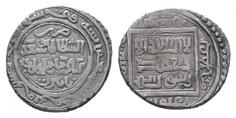 ILKHANIDS.Abu Said.1317-1335 AD.723 AH.Bayburt mint.AR Dirham.Arabic legend / Ar...