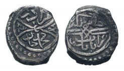 OTTOMAN.Murad II. 1st Reign.1421-1444 AD.Ayasluq Mint.834 AH.AR Akce.Arabic legend / Arabic legend.Album 1302.3.Very fine.

Weight : 1.2 gr

Diameter ...