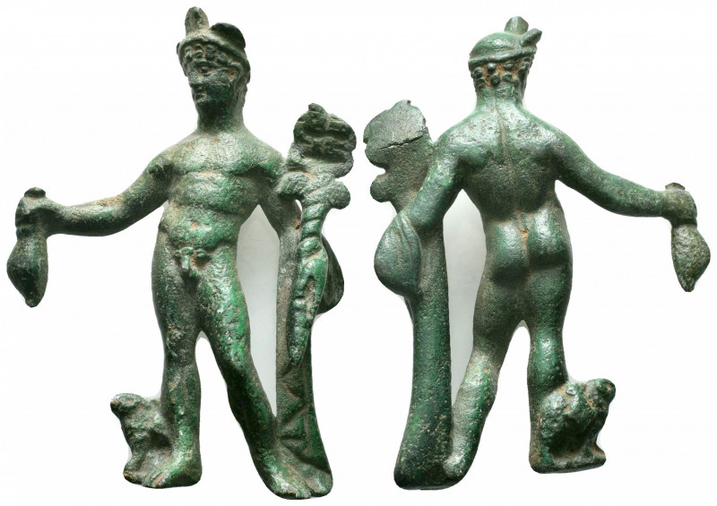 Ancient Rome.Circa 1st-3rd century AD.Bronze Statue of Hermes

Weight :

Diamete...