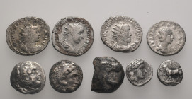 9 Ancient coins.SOLD AS SEEN. NO RETURN.