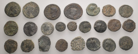 24 Ancient coins.SOLD AS SEEN. NO RETURN.