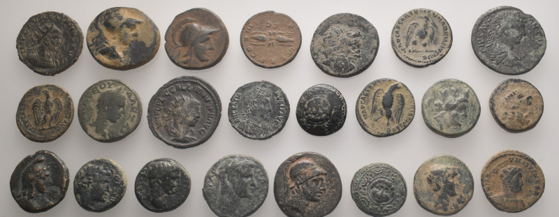 23 Ancient coins.SOLD AS SEEN. NO RETURN.