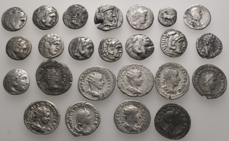 24 Ancient coins.SOLD AS SEEN. NO RETURN.