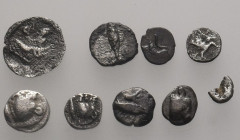 9 Ancient coins..SOLD AS SEEN. NO RETURN.