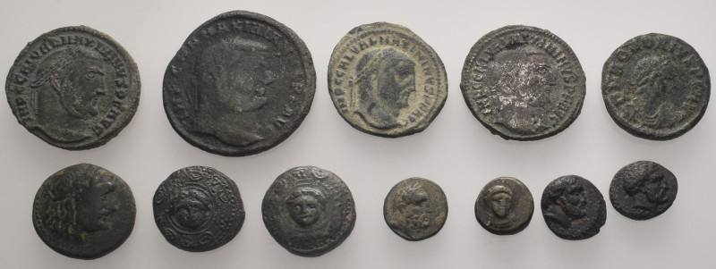 12 Ancient coins.SOLD AS SEEN. NO RETURN.
