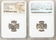 MACEDONIAN KINGDOM. Philip III Arrhidaeus (323-317 BC). AR drachm (17mm, 11h). NGC Choice Fine. Lifetime issue of 'Colophon', ca. 323-319 BC. Head of ...