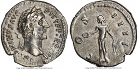 Antoninus Pius (AD 138-161). AR denarius (19mm, 12h). NGC Choice VF, brushed. Rome, AD 148-149. ANTONINVS AVG-PIVS P P TR P XII, laureate head of Anto...
