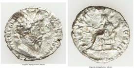 Marcus Aurelius, as Augustus (AD 161-180). AR fourree denarius (19mm, 2.51 gm, 11h). VF. Contemporary counterfeit imitating Rome, February-December AD...