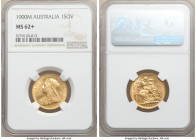 Victoria gold Sovereign 1900-M MS62+ NGC, Melbourne mint, KM13, S-3875. 

HID09801242017

© 2020 Heritage Auctions | All Rights Reserved