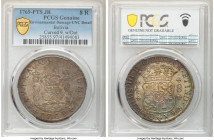 Charles III 8 Reales 1769 PTS-JR UNC Details (Environmental Damage) PCGS, Potosi mint, KM50. Curved 9, with dot variety. 

HID09801242017

© 2020 ...