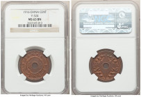 Republic Cent (20 Cash) Year 5 (1916) MS63 Brown NGC, Tientsin mint, KM-Y324. 

HID09801242017

© 2020 Heritage Auctions | All Rights Reserved