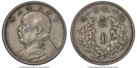 Republic Yuan Shih-kai 10 Cents Year 3 (1914) XF45 PCGS, KM-Y326, L&M-66. 

HID09801242017

© 2020 Heritage Auctions | All Rights Reserved