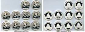 People's Republic silver 10-Piece Lot of Uncertified Panda 10 Yuan 2014 UNC, KM-Unl. Sold as is, no returns. 

HID09801242017

© 2020 Heritage Auc...