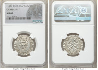 Charles VI Gros ND (1380-1422) MS61 NGC, Dup-387. 25mm. Exceptional strike with full legends. 

HID09801242017

© 2020 Heritage Auctions | All Rig...