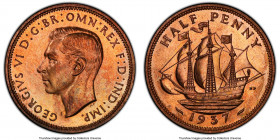 George VI Proof 1/2 Penny 1937 PR65 Red and Brown PCGS, KM844, S-4115. 

HID09801242017

© 2020 Heritage Auctions | All Rights Reserved