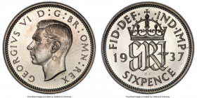 George VI Proof 6 Pence 1937 PR65 PCGS, KM852, S-4084. 

HID09801242017

© 2020 Heritage Auctions | All Rights Reserved