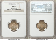 Victoria Farthing 1888 MS64 NGC, Royal mint, KM15. Gray-blue and tangerine toning. 

HID09801242017

© 2020 Heritage Auctions | All Rights Reserve...