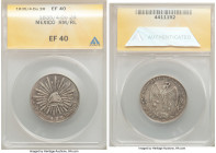 Republic 2 Reales 1835/4 Do-RM/RL XF40 ANACS, Durango mint, KM374.4. 

HID09801242017

© 2020 Heritage Auctions | All Rights Reserved