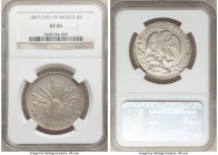 Republic 4 Reales 1867/1 Ho-PR XF45 NGC, Hermosillo mint, KM375.5. Scarce two year type. 

HID09801242017

© 2020 Heritage Auctions | All Rights R...