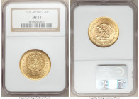 Estados Unidos gold 20 Pesos 1917 MS63 NGC, Mexico City mint, KM478. Gleaming mint luster. 

HID09801242017

© 2020 Heritage Auctions | All Rights...