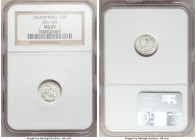 Republic Pair of Certified Assorted Minors NGC, 1) 1/2 Real 1860 LIMA-YB - MS65, Lima mint, KM180 2) 1/2 Dinero 1907 LIMA-FG - MS67, Lima mint, KM206....