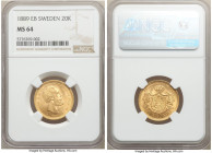 Oscar II gold 20 Kronor 1889-EB MS64 NGC, KM748. AGW 0.2593 oz. 

HID09801242017

© 2020 Heritage Auctions | All Rights Reserved