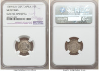 6-Piece Lot of Certified Assorted Reales NGC, 1) Guatemala: Charles IV 1/2 Real 1789 NG-M - VF Details (Surface Hairlines), Nueva Guatemala mint, KM41...