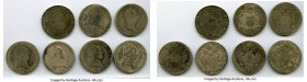 7-Piece Lot of Uncertified Assorted Talers, 1) Austria: Maria Theresa Taler 1752 - VF, KM-1799. 40.9mm. 27.91gm 2) Austria: Franz II (I) Taler 1811-C ...