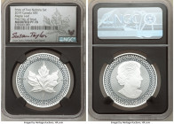 Pair of Certified Assorted Silver Crown Issues NGC, 1) Canada: Elizabeth II Proof Maple Leaf 5 Dollars 2019 - Modified PR70, Royal Canadian mint, KM-U...