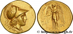 MACEDONIA - MACEDONIAN KINGDOM - ALEXANDER III THE GREAT
Type : Statère d'or 
Date : c. 325-323 AC. 
Mint name / Town : Ionie, Milet 
Metal : gold 
Mi...