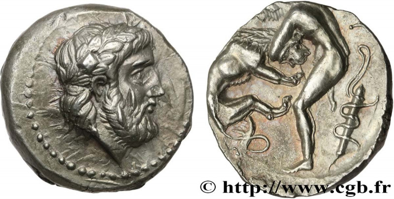 PAEONIA - PAEONIAN KINGDOM - LYKKEIOS
Type : Tétradrachme 
Date : c. 350 AC. 
Me...