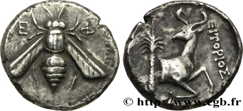IONIA - EPHESUS
Type : Tétradrachme 
Date : c. 350-340 AC. 
Mint name / Town : É...