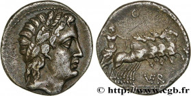 ROMAN REPUBLIC - ANONYMOUS
Type : Denier 
Date : 86 AC. 
Mint name / Town : Rome 
Metal : silver 
Millesimal fineness : 950  ‰
Diameter : 18  mm
Orien...